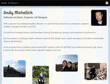 Tablet Screenshot of mehalick.com